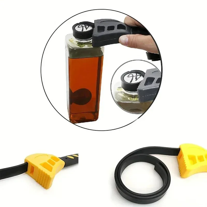 Belt Wrench Strap Spanner Oil Filter Disassembly Tool Metal High Strength