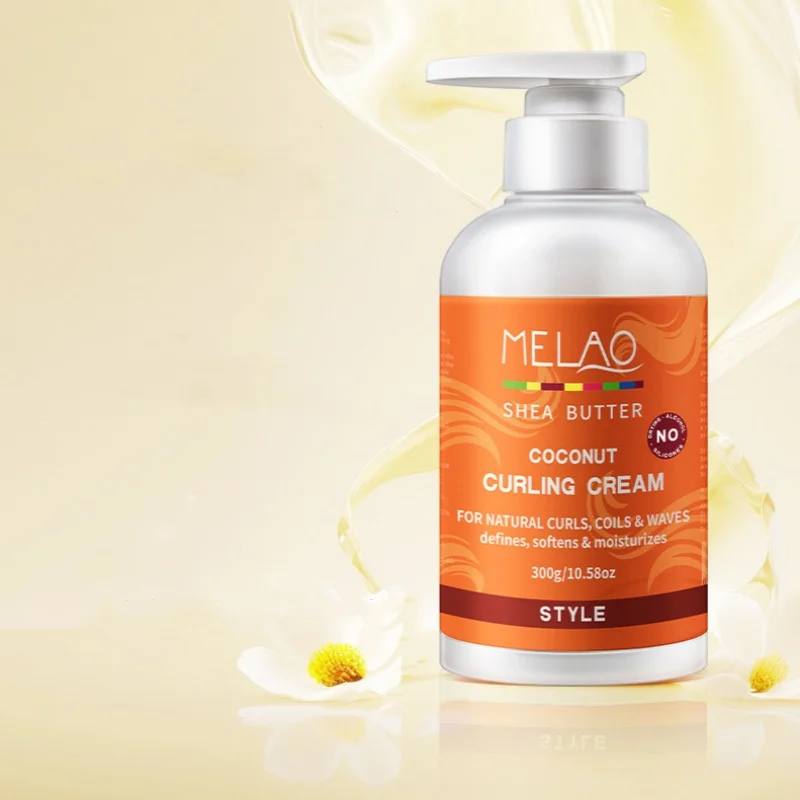Moisturizing Elastin Curling Cream Styling Rebounding Repairing Curling Conditioner Perm Care Hair Mask Curly Hair Product Rizos