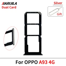 Dual SIM Card Holder Tray Adapter Socket Replacement (A93 4G Silver)