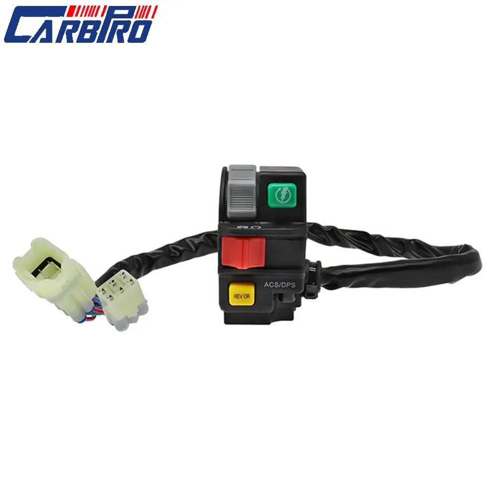 Can Am Outlander Pièces Left Handlebar Control Switch For Can-Am Renegade 500-1000 2007-2016 - Start /Stop/Kill & Headlight ATV Handlebar Controls Can Am Renegade - Foto 11