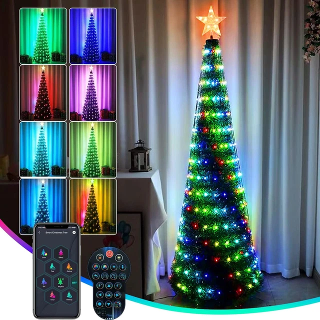 Smart Christmas Lights Outdoor  Christmas Lights Indoor Remote - 2023 New  Led Fairy - Aliexpress