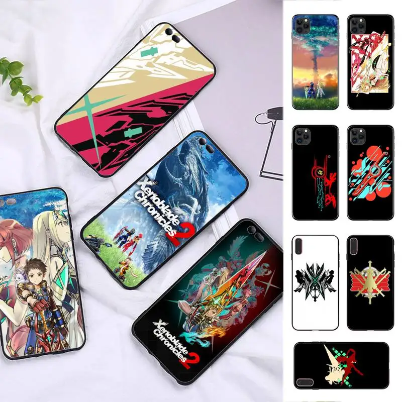 Fhnblj Xenoblade Chronicles 2 Gioco Cassa Del Telefono Per Il Iphone 11 12 13 Mini Pro Xs Max 8 7 6 6S Plus X 5S Se 2020 Xr Caso