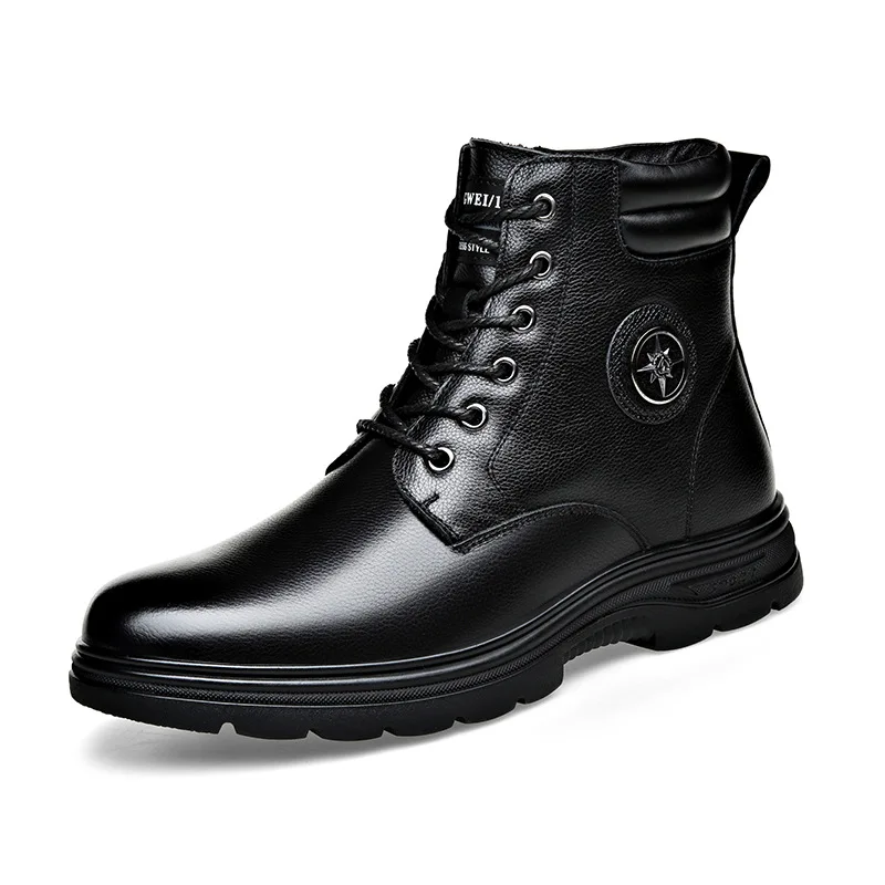 BritishStyleHighTopBootsMensGenuineLeatherWarmandFleeceSnowBootsBlackNew.jpg