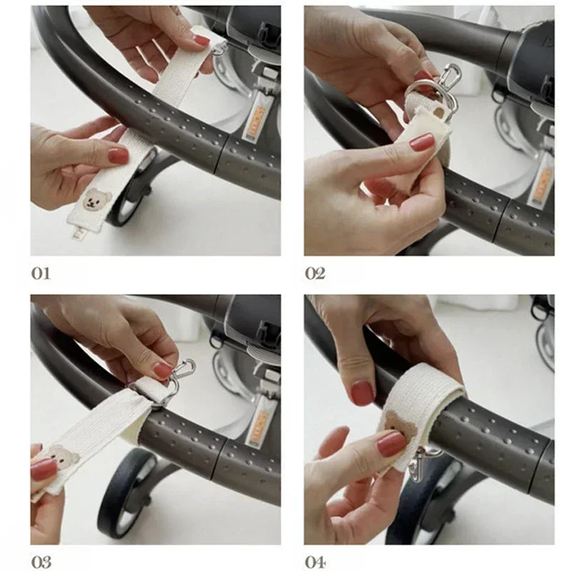 Hooks for Hanging Baby Stroller 2Pcs Mommy bags Pushchair Clips Stroller Bag Hook Diaper Bags Scooters Pram Accessories