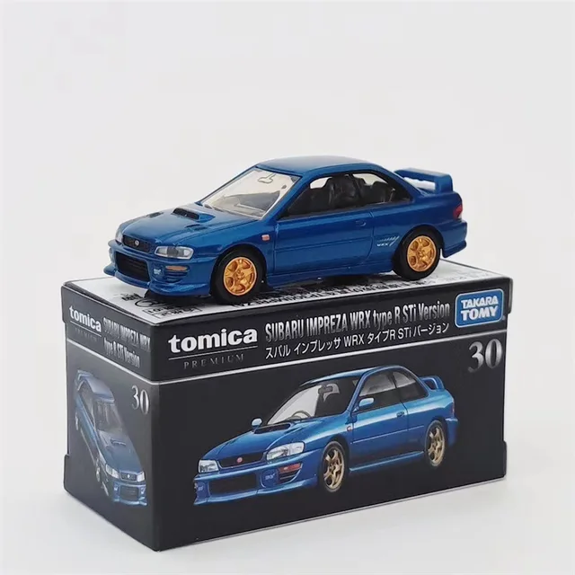 TOMY Fast & Furious Toyota Supra Nissan GTR Alloy Car Diecasts & Toy Vehicles Car Model Miniature Scale Model Car For Children - SUBARU WRX