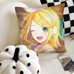 Vocaloid Singer Rin and Len Stylish Pillowcase for Bedroom and Sofa Decor (Z5)