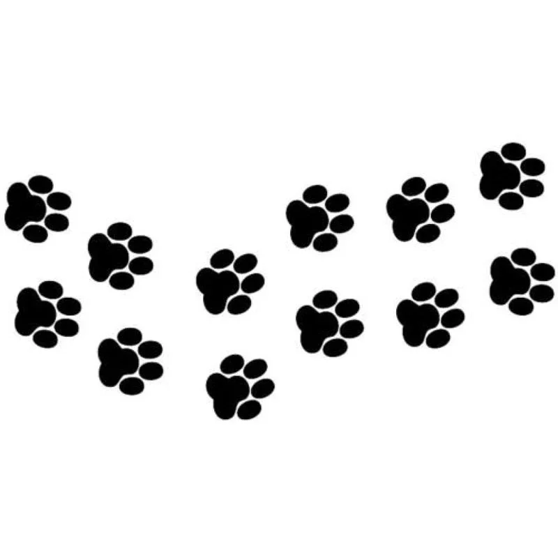 

Jpct Car Stickers Animal Cat's Paw Print Interesting Car Supplies Off Road Car Motorcycle Exterior Accessories Vinyl Decals