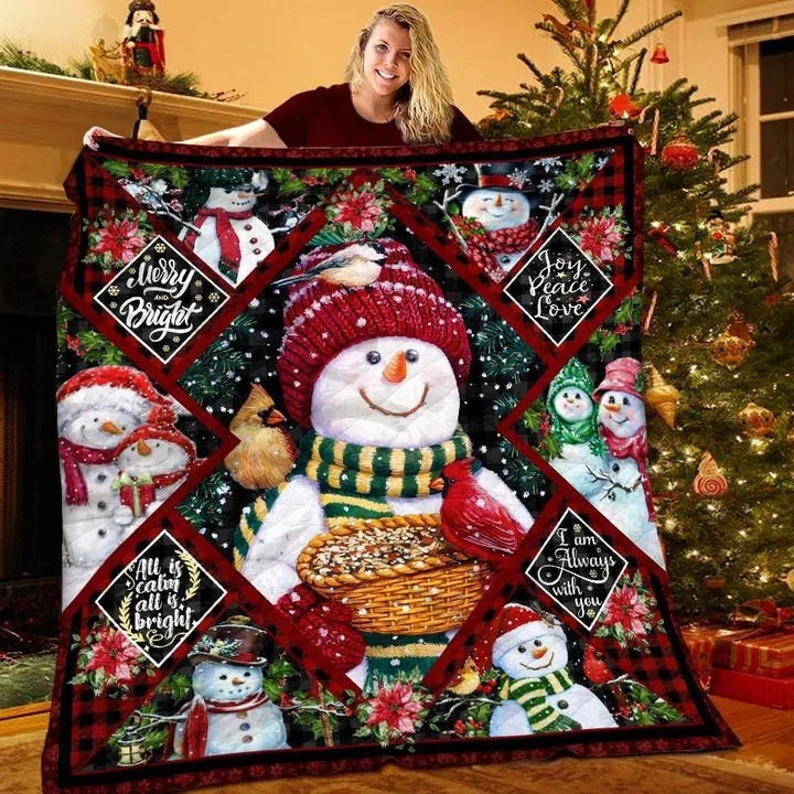 Christmas Flannel Throw Blanket Merry Christmas Soft Gift Blanket Home Decoration Sofa Blanket Bedding Living Room Lightweight