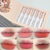 Lipsticks Set Korean Makeup Matte Lip Gloss Waterproof Long-Lasting High Pigment Nude Liquid Lipstick Beauty Cosmetics For Women 2