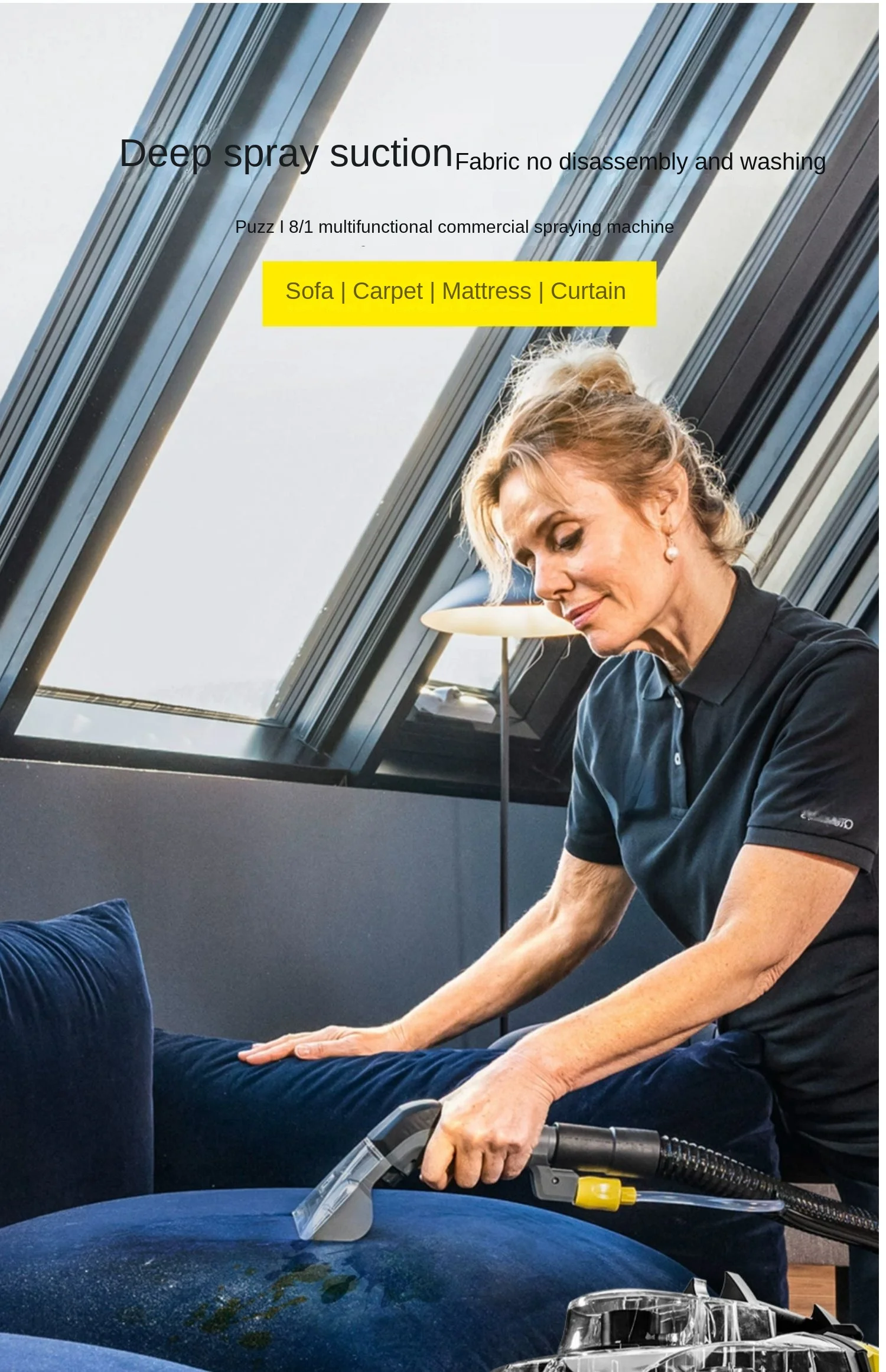 

Imported Fabric Sofa Mattress Carpet Cleaning Machine Spray Pumping Washing Machine Carpet Washing Sharp Tool