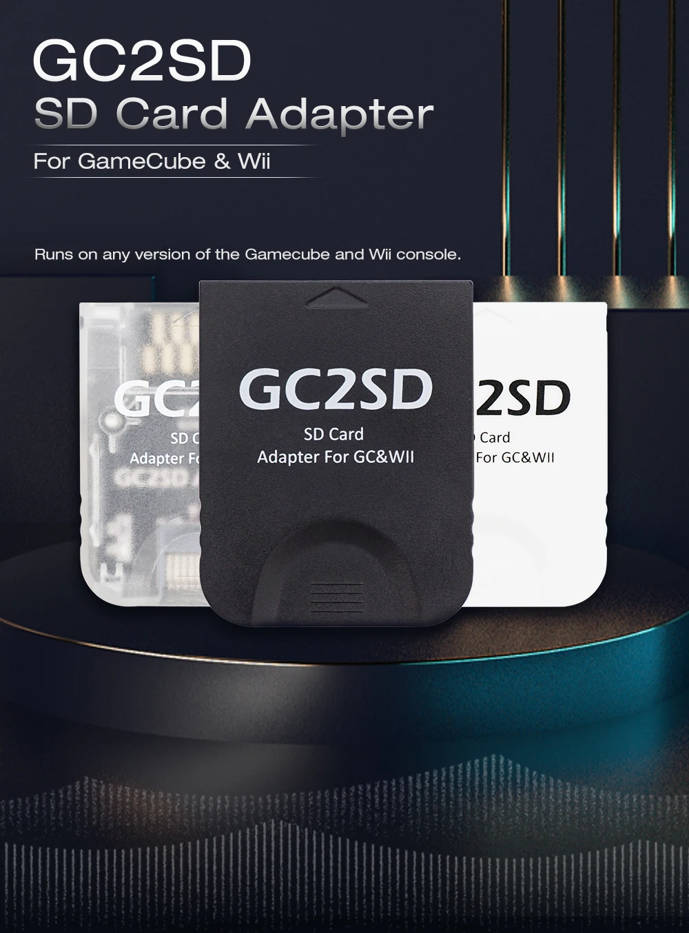 RetroScaler GC2SD GC To SD Card Adapter Memory TF Card
