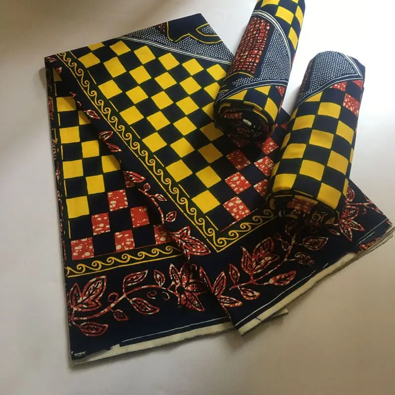 

Veritable Original Ankara African Real Wax Print Fabrics 100% Cotton Block Wax Fabric High Quality Nigeria Batik Wax Tissu Pagne