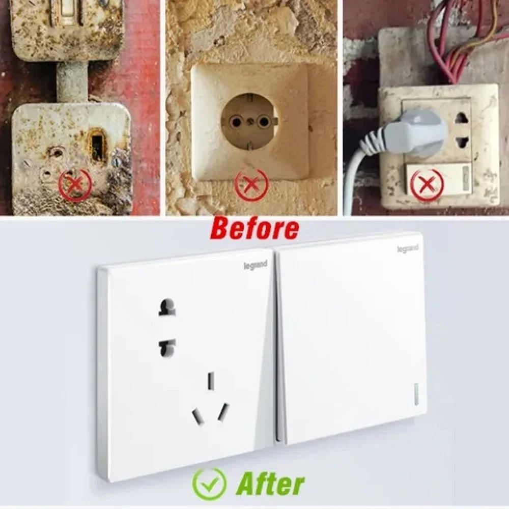 Switch Box Repair Tool 50/1PC 86 Type Cassette Repairer Dark Box Sockets Bottom Repair Box Fixed Support Rod Switch Sockets Case Home Repair Tools