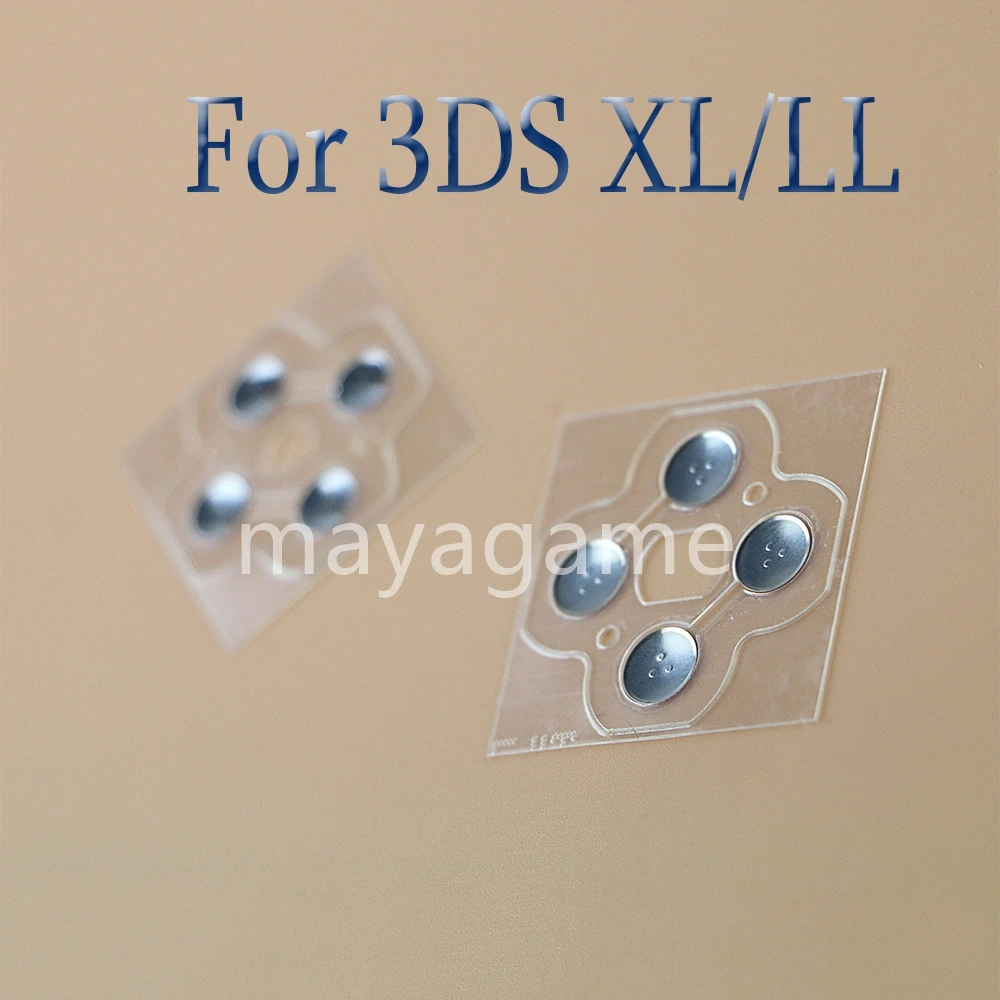 1 Paio Per 3Dsxl 3Dsll 3Ds Xl Ll Controller D Pad D-Pad Metal Dome Snap Pcb Board Pulsanti Pellicola Conduttiva