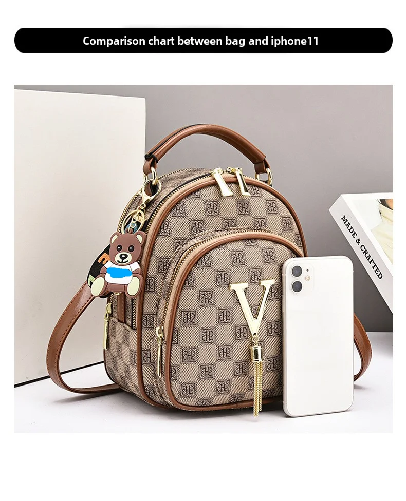 Classic Small Backpack For Women - Stylish Shoulder Messenger Bag_voghion.com