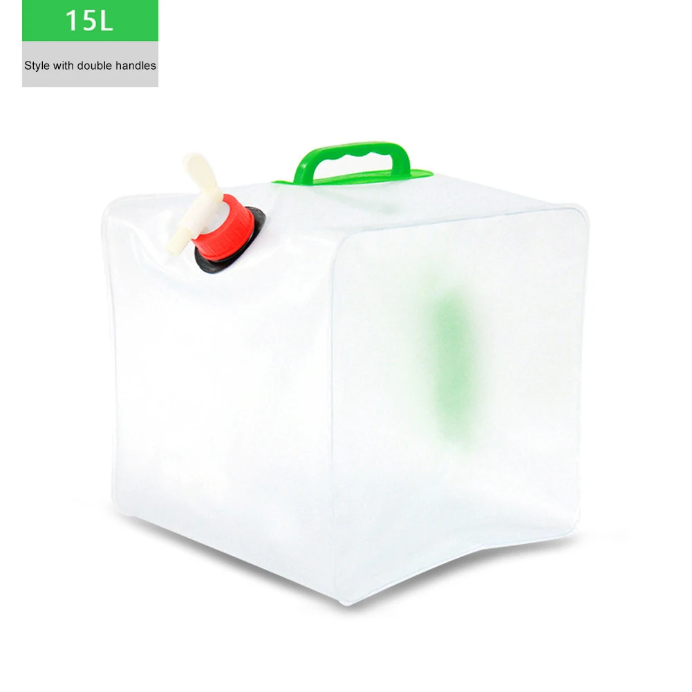 5L/10L/15L/20L 물탱크 휴대용 캠핑 버킷 물 저장 대용량 누수 없음 캠핑 장비 용품