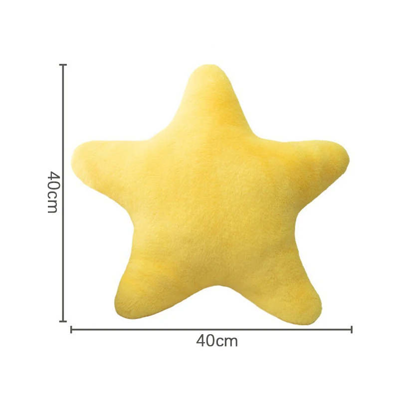 Creative Star Shaped Pillow Soft Plush Throw Pillow Cute Cartoon Pillow Plush Cushion Kid Bedroom Living Room Pillow Gifts 6