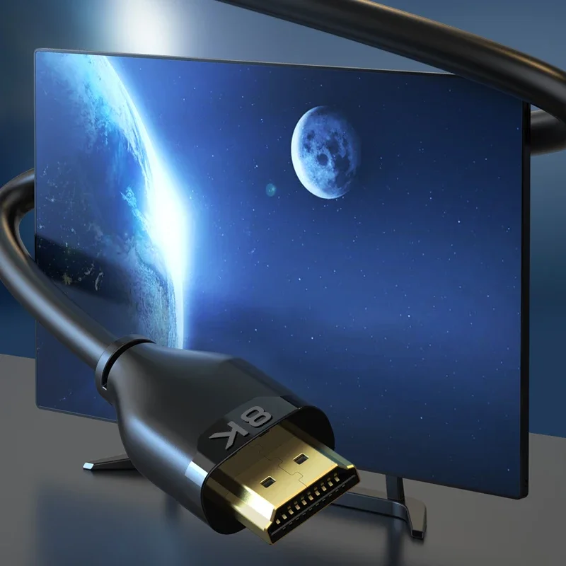Ultra High-Speed 8K HDMI Cable - 48Gbps for Enhanced Video Quality