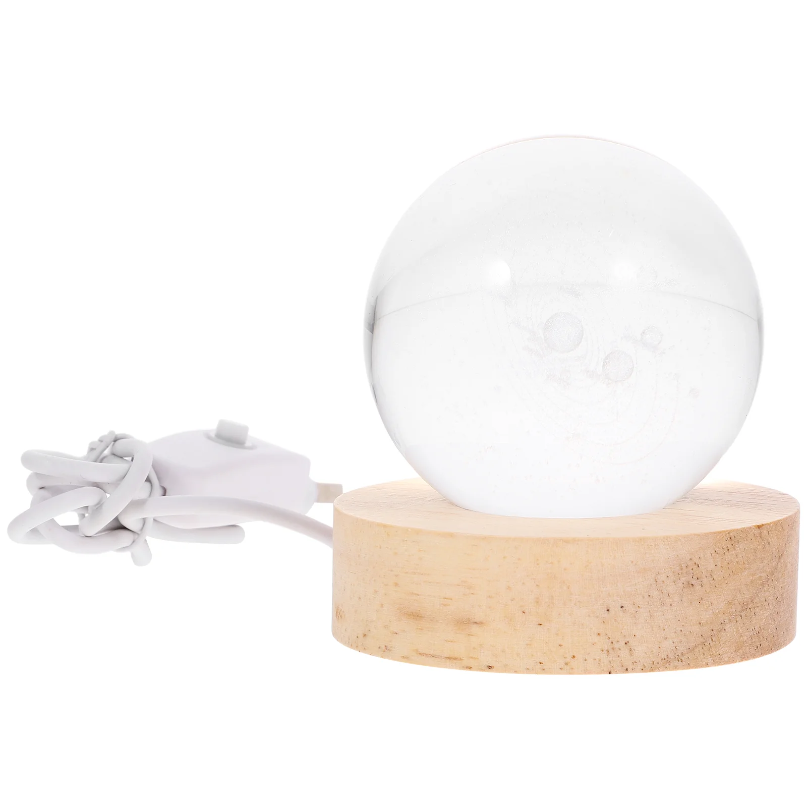 

Crystal Gifts Ball Decoration Desktop Bracket Sphere Adornment Household Decorations Office