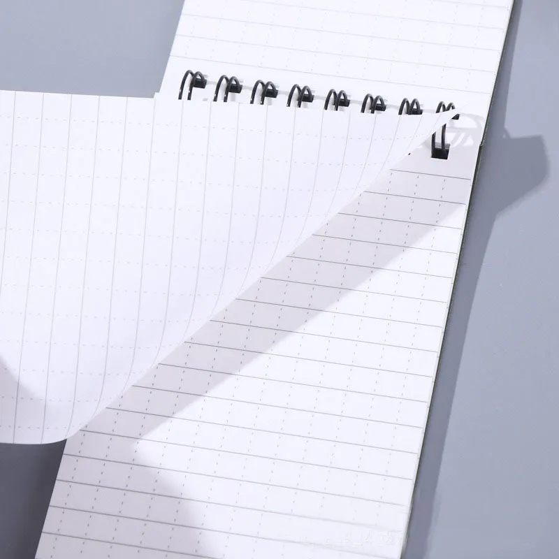 Waterproof Stone Paper Pocket Notepad - Creative Small Book with Coil