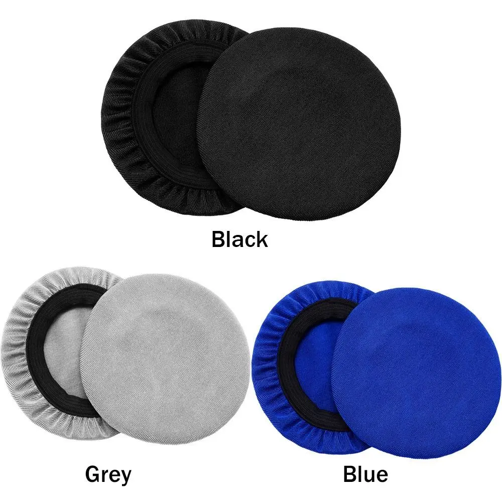 4 PCS Breathable Elastic Earpad Covers Stretchable Washable Headphone Covers Dust Proof Earpad Covers Headphones Protective