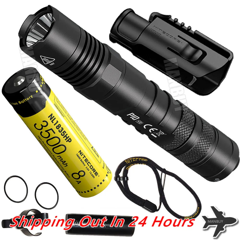 

2024 Nitecore P10v2 Tactical CREE LED Flashlight 1100 Lms STROBE READY Aluminum Alloy Waterproof Outdoor Hunting EDC Torch Lamps
