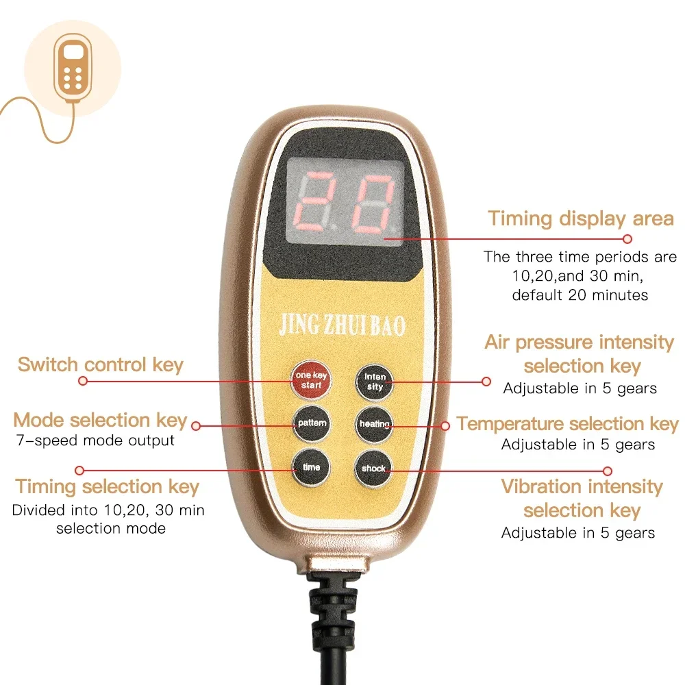Elektrisches Nackenmassagegerät Mit Wärmefunktion Und Vibration_voghion.com