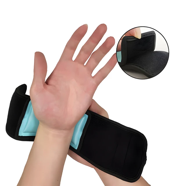 Small Reusable Gel Ice Pack Support Compress for Injuries and Pain Relief Cold Therapy Wrap for Hand, Arch of Foot, Wrist, Elbow 6