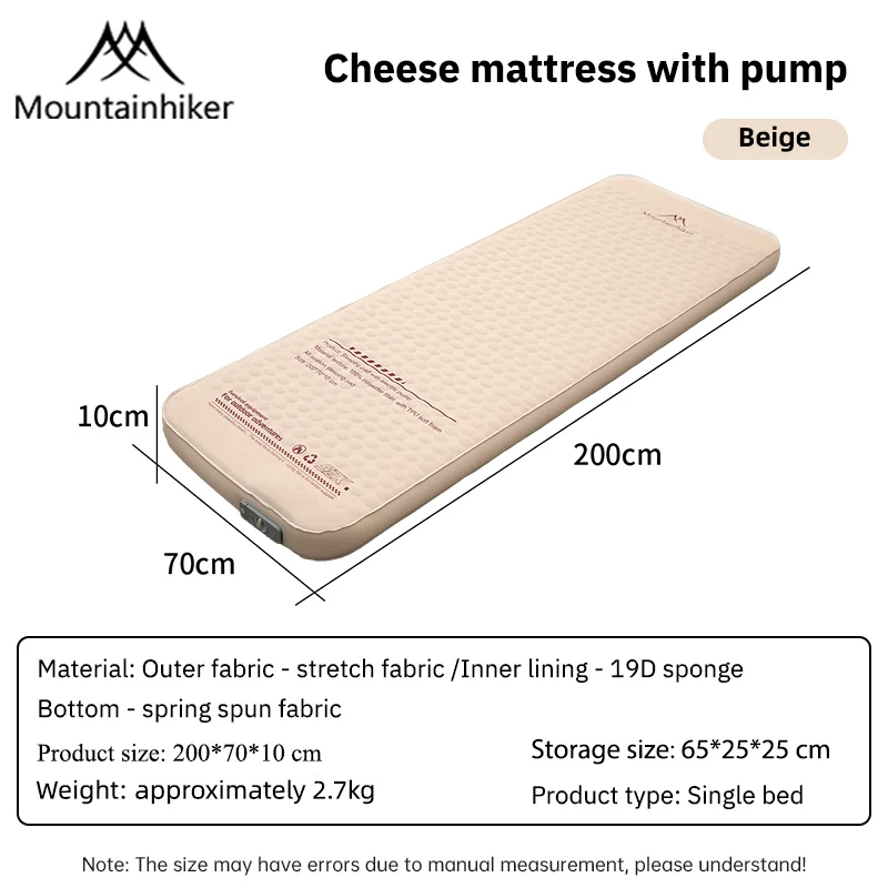  slider image of MOUNTAINHIKER New Upgrade Inflatable
