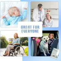 Coussin de lit étanche, 1 pièce, tapis d'isolation d'urine doux, respirant et lavable pour adultes, personnes âgées, animaux domestiques, hôpital, réutilisable, facile à nettoyer 5