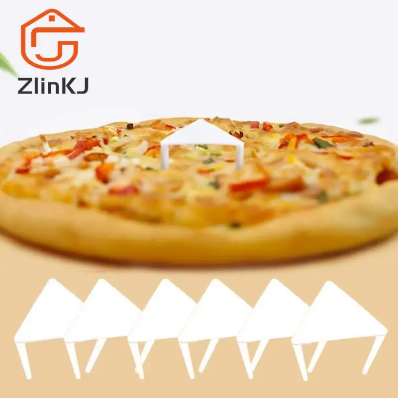 

100Pcs Pizza Saver Stands Fixing Rack Pizza Holder Pizza Packing Tripod Plastic Tripod Stack