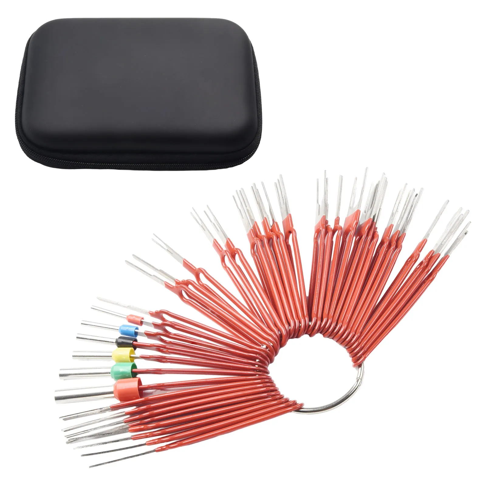 

39Pcs Stainless Steel 301 Terminal Removal Tool Kit Depinning Tool Electrical Connector Pin Removal Accessories For Vehicles