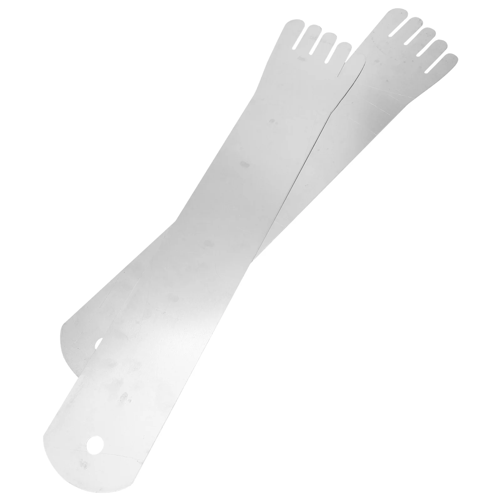 

2 Pcs Sock Shaping Board Socks Organizing Tool Fixture Boards Holders Display Aluminum Organizer