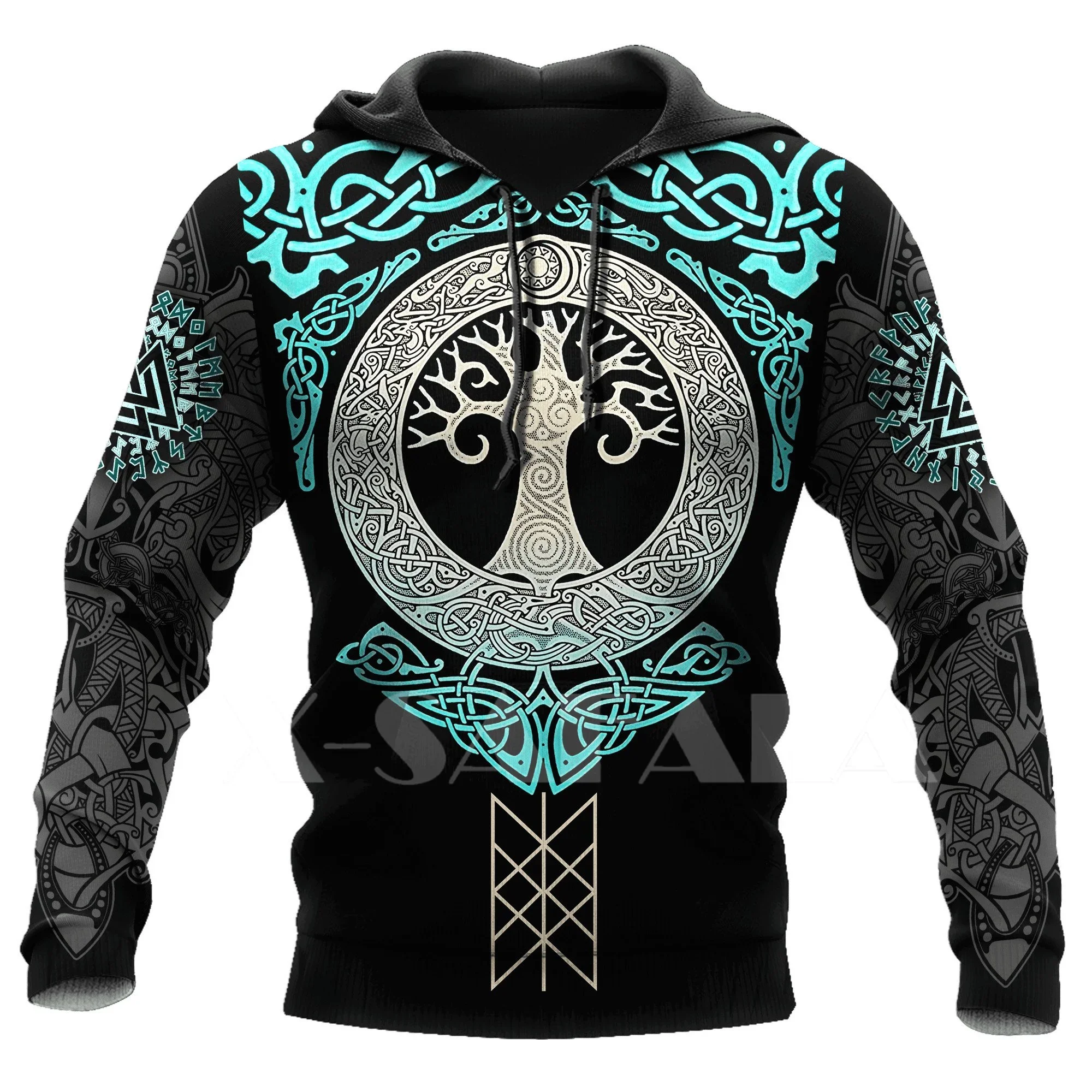 

Tattoo Symbol Viking Armor Fenrir 3D Printed Hoodie Man Female Zipper Pullover Sweatshirt Hooded Jersey Streetwear Tracksuits-1