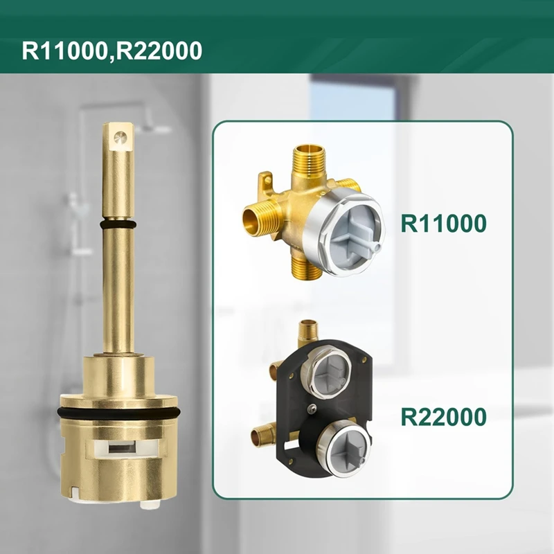 B62B-RP51919 6-Setting Diverter Cartridge With Extension Kit For Delta Faucet Valve Body R11000 And R22000