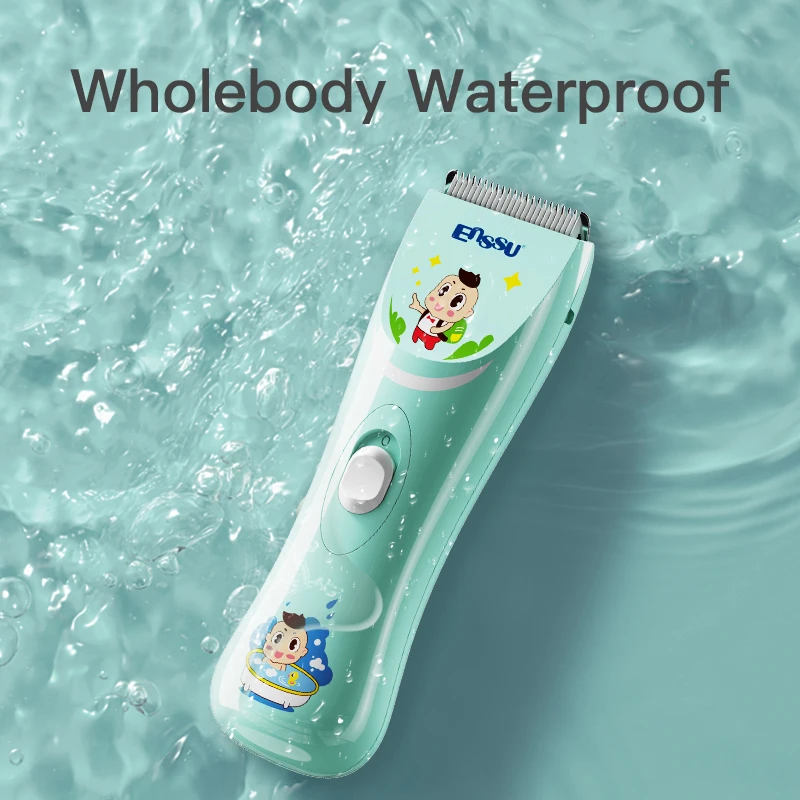 Baby Hair Clippers Quiet Trimmer Kids Children Waterproof Rechargeable Cordless Haircut Mathine Toddler Boy hair clipper hair trimmer