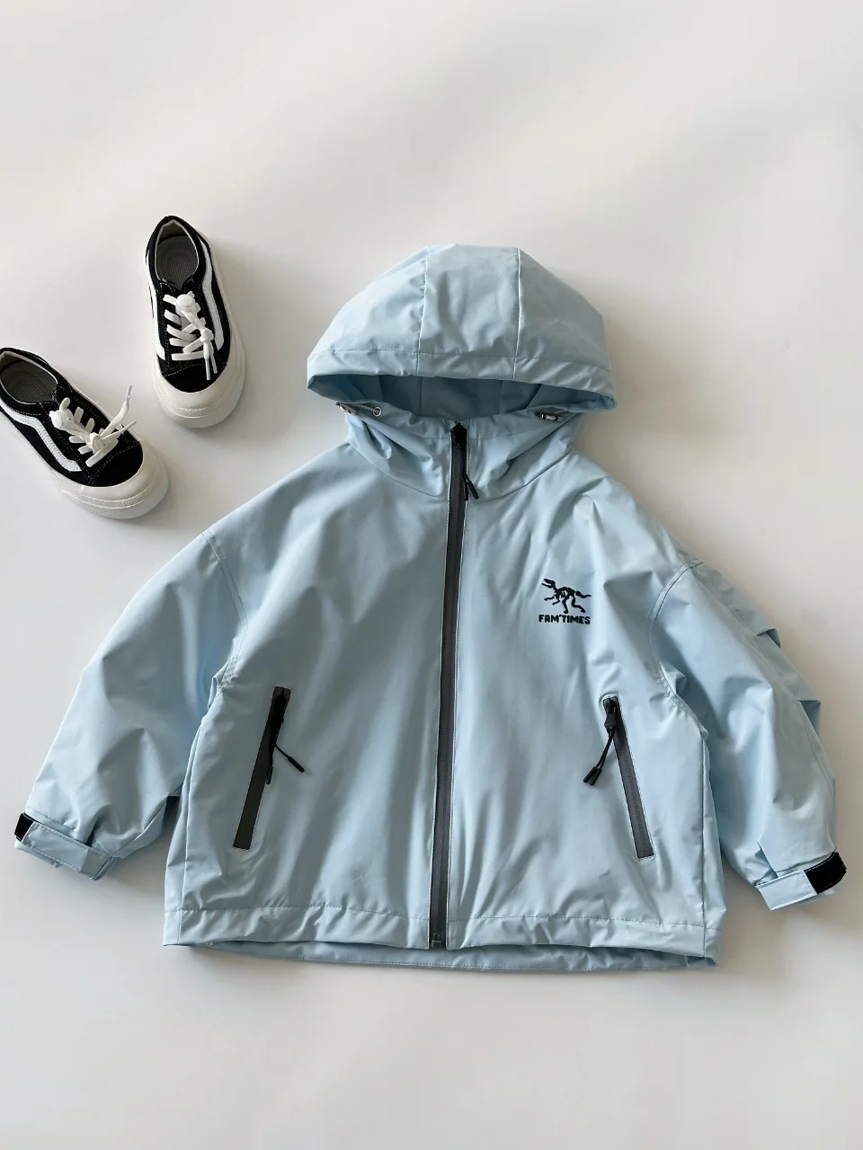 Boys' Jacket Spring and Autumn New Middle-aged and Older Children's Foreign-style Top Korean Version of Boys' Jacket