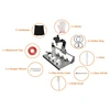 Glass Bottle Cutter, Upgraded Curve Glass Cutting Tools For Round, Square Bottles And Bottlenecks, DIY Craft Kit 6