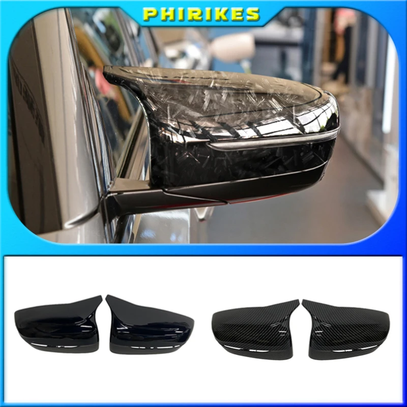 

1pair Mirror Covers Fit Mirror Caps Replacement Side Rear Door Wing Rear-View For BMW 4 5 7 Series G11 G12 G14 G15 G16 G30 G31