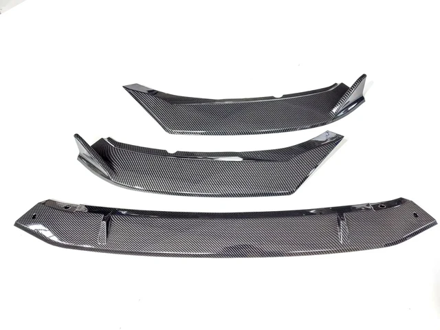 Front Bumper Lip Spoiler Lower Side Splitters Body Kit Guard Cover