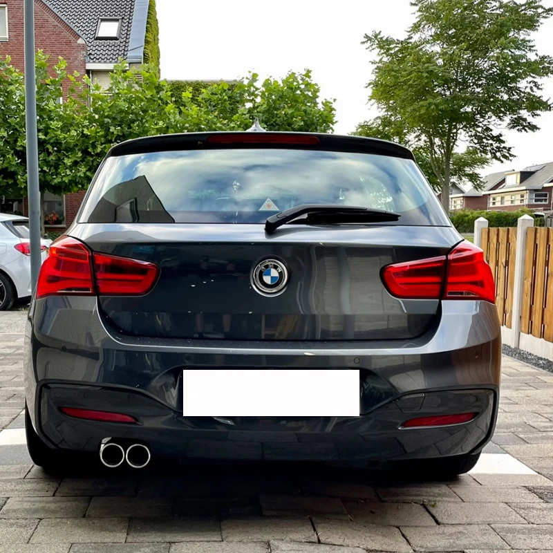 Dual Exhaust Tip For BMW F20 118i 120i 116i 1 Series Stainless Steel Twin Exhaust Pipe Muffler Tip Tailpipe Nozzle 1 PCS exhaust muffler tip