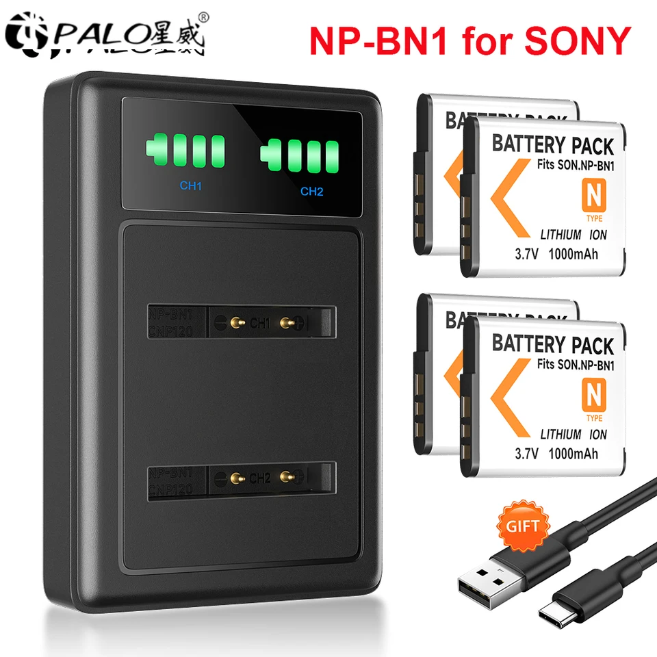 パロNP-BN1 np BN1バッテリーソニーサイバーショットdsc-DSC
