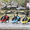 2 Way Remote Control Helicopter with Light Usb Charging Fall Resistant Mini Airplane Model for Children Resistant Toys Gifts 4