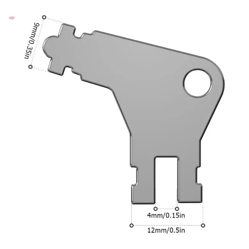 Universal Convenient Toilet Paper Dispenser Key Replacement Durable Toilet Tissue Dispenser Key Bathroom Accessories