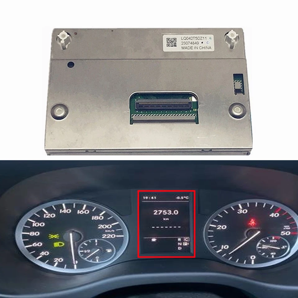ÉCRAN COULEUR LCD 150 mph transparent cristal pour Ford Focus LQ042T5DZ13A EUR 47,23 - FR