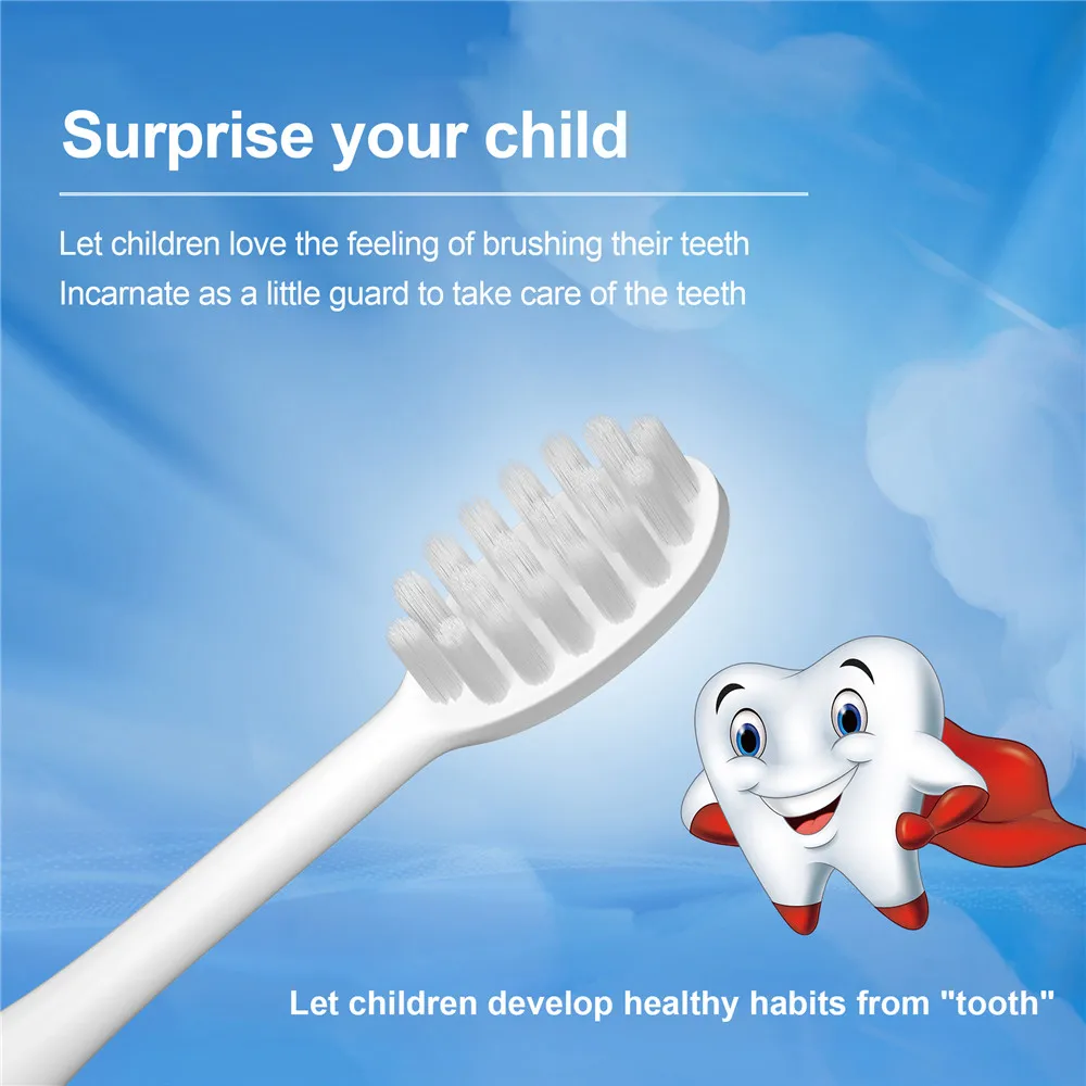 Child Sonic Electric Toothbrush Electric Usb Cartoon Toothbrush for kids Replace kids toothbrush electric toothbrush