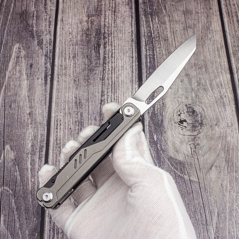 BHBT 18 in 1 접이식 Multitool 휴대용 다기능 조합 도구 접이식 가위 EDC 야외 장비