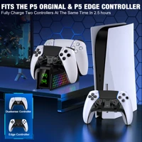 Bee's Nest For PS5/PS5 Slim/PS5 PRO BEBONCOOL FC401 Dual Fast Controller Charger For PS5 DualSense/DualSense Edge Gamepad - Image 4