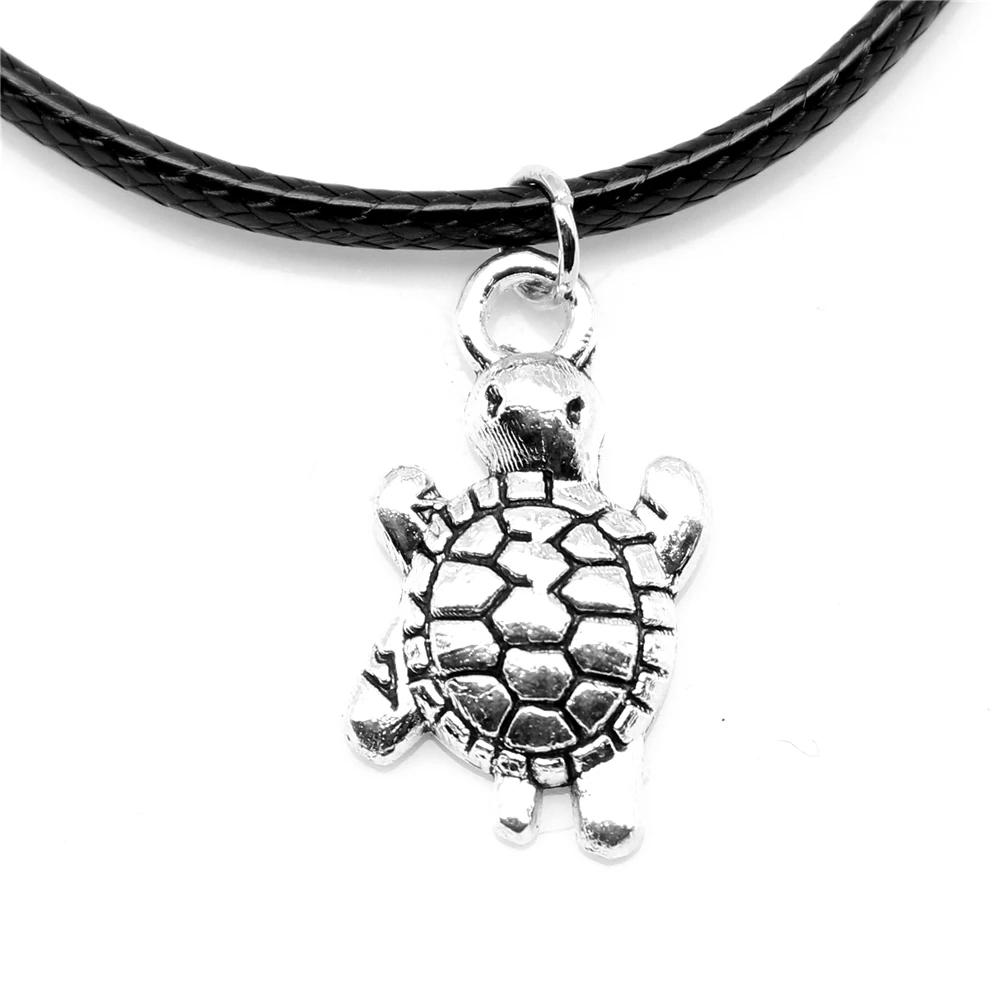 

1 Piece Turtle Woman Choker Jewels For Crafts 12x22mm