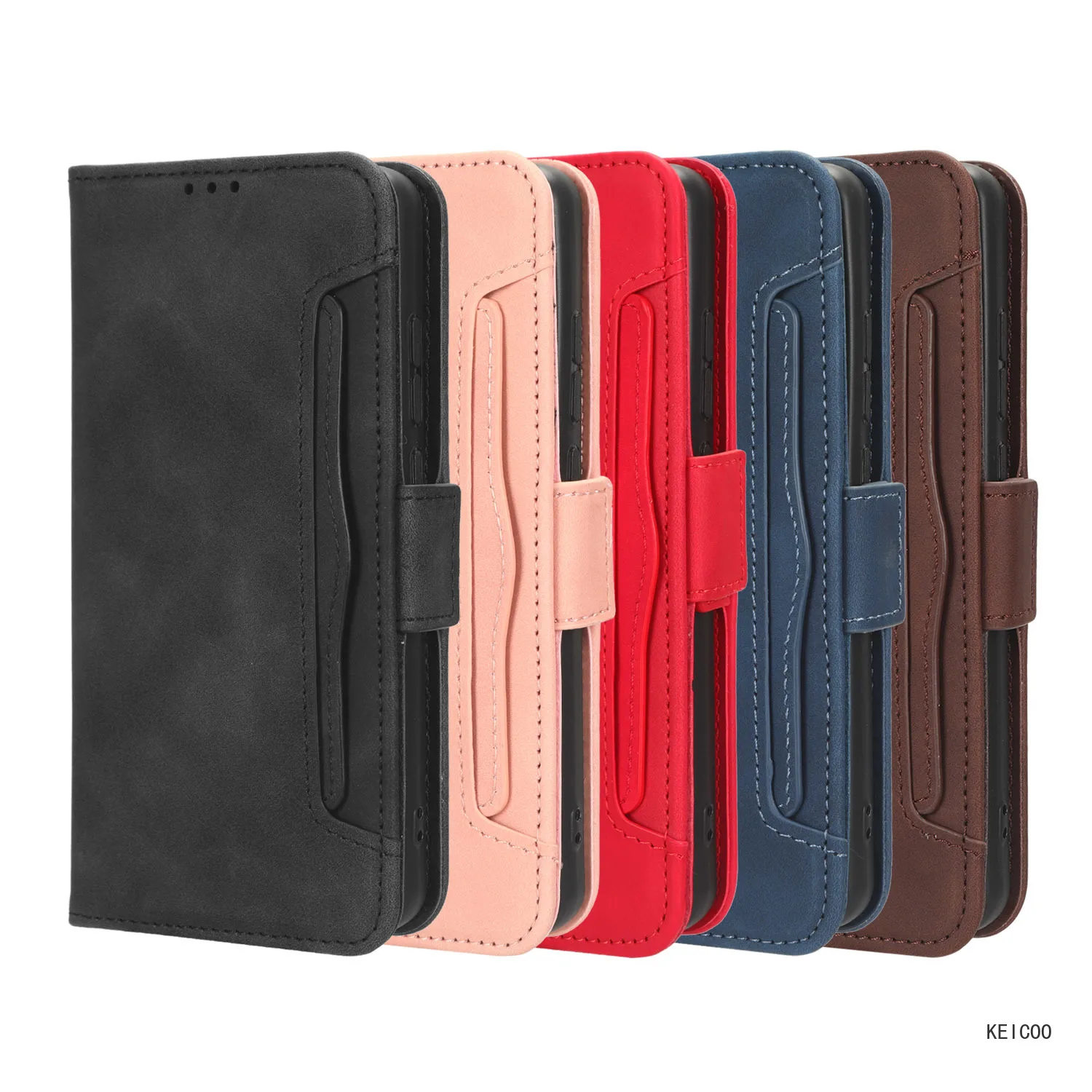 Flip Cover Multi-Card Slot Anti-Caduta Per Tcl 403 40Xl 40Xe Ion V Ion X 5G Phone Shell Portafoglio Clip Supporto Per Supporto Custodia Protettiva